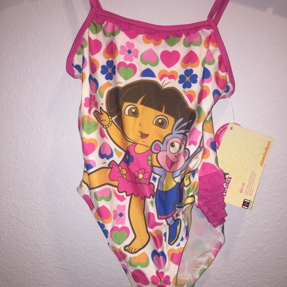 Dora the explorer Dora Bathing suit  Dora the explorer, Bathing suits, Dora